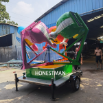 Portable Ride Manufacturer - Portable Kids Dinosaur Trailer Theme Park