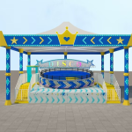 Tagada Disco Factory - 20 Seats Foldable Samba Kids Mechanical Game