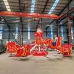 Self Control Plane Manufacturer - 16 Seats Santa Claus Theme Park Ride