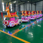Tourist Train Supplier - 8 Seats Resort Tourist Train Outdoor Amusement