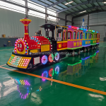 Trackless Train Supplier - Manufacturer Resort Tourist Electric Outdoor