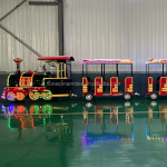 Trackless Train Supplier - 18 Seats Indoors Resort Fun Kids Electric