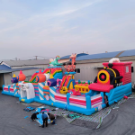 Bouncy Castle Supplier - Blower Outdoor Children Inflatable Castle