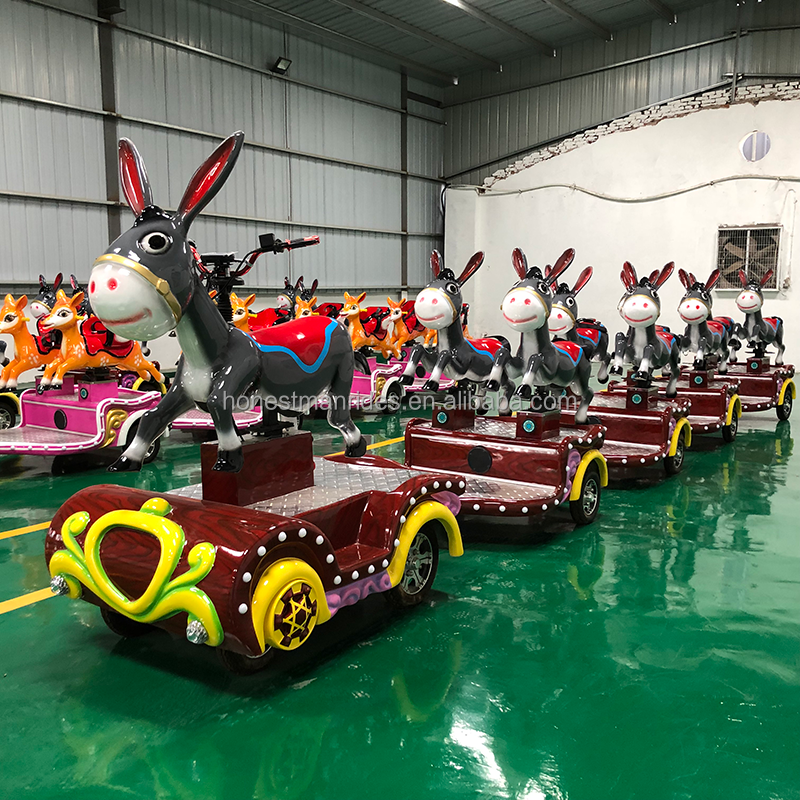 Tourist Train Supplier - 8 Seats Resort Tourist Train Outdoor Amusement