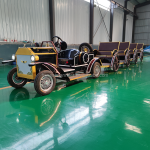 Trackless Train Manufacturer - 10 Seats Kids Fun Outdoor Trackless Train