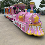 Tourist Ride Supplier - 16 Seats Tourist Train for Resort Fun Kids