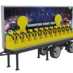 Wave Ride Supplier - 12 Seats Carnival Mechanical Funfair Trailer