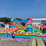 Bouncy Castle Supplier - Blower Outdoor Children Inflatable Castle