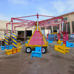 Portable Ride Supplier - Sale Mini Kids Small Carousel Swing Trailer