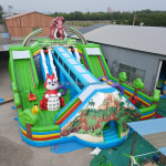 Inflatable Slide Factory - Blower Outdoor Children Inflatable Bouncy