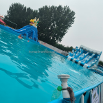 Bounce House Supplier - Children Outdoor Bounce House Water Slide