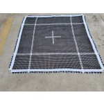 Jumping Mat Supplier - Black Indoor Outdoor Durable Mat White Line