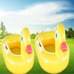 Duck Boat Supplier - Outdoor PVC Yellow Duck Boat Floating Couch