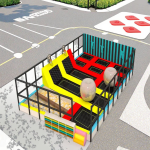 Outdoor Trampoline Supplier - Commercial Free Jumping Safety Children
