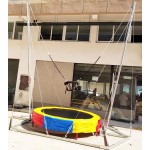 Single Trampoline Supplier - Adults Kids Single Round Bungee Outdoor