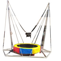 Single Trampoline Supplier - Adults Kids Single Round Bungee Outdoor