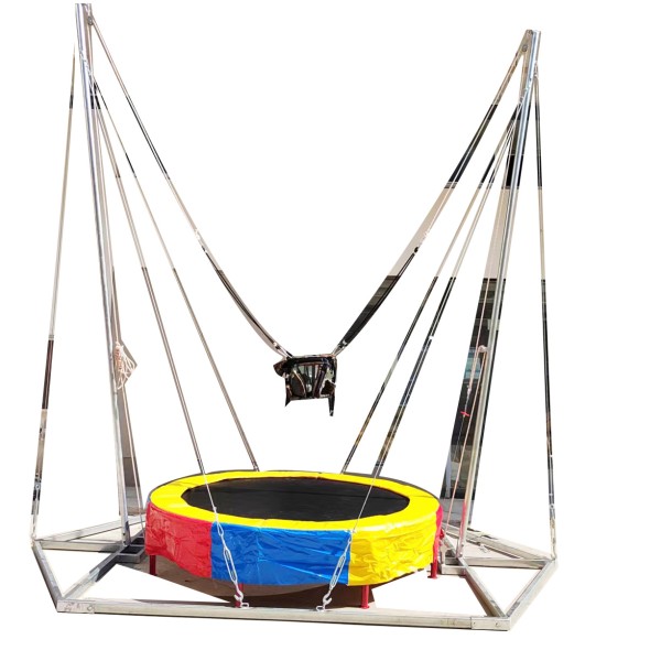 Single Trampoline Supplier - Adults Kids Single Round Bungee Outdoor