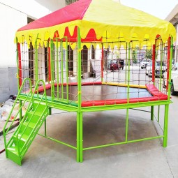 Garden Trampoline Supplier - Factory Price Outdoor Kids Jumping