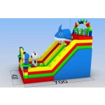 Inflatable Slide Manufacturer - New PVC Inflatable Bounce Slide Kids