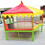Garden Trampoline Supplier - Factory Price Outdoor Kids Jumping