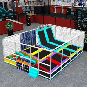 Outdoor Trampoline Supplier - Commercial Free Jumping Safety Children
