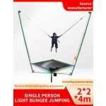 Single Bungee Supplier - Single Kids Jumping Bed with Lights