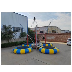 Inflatable Bungee Factory - 2025 Hot Sale Movable 4 People Trailer