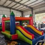 Bouncy House Supplier - 2025 New Design 3m x 4m PVC Inflatable Slide