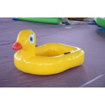 Duck Boat Supplier - Outdoor PVC Yellow Duck Boat Floating Couch