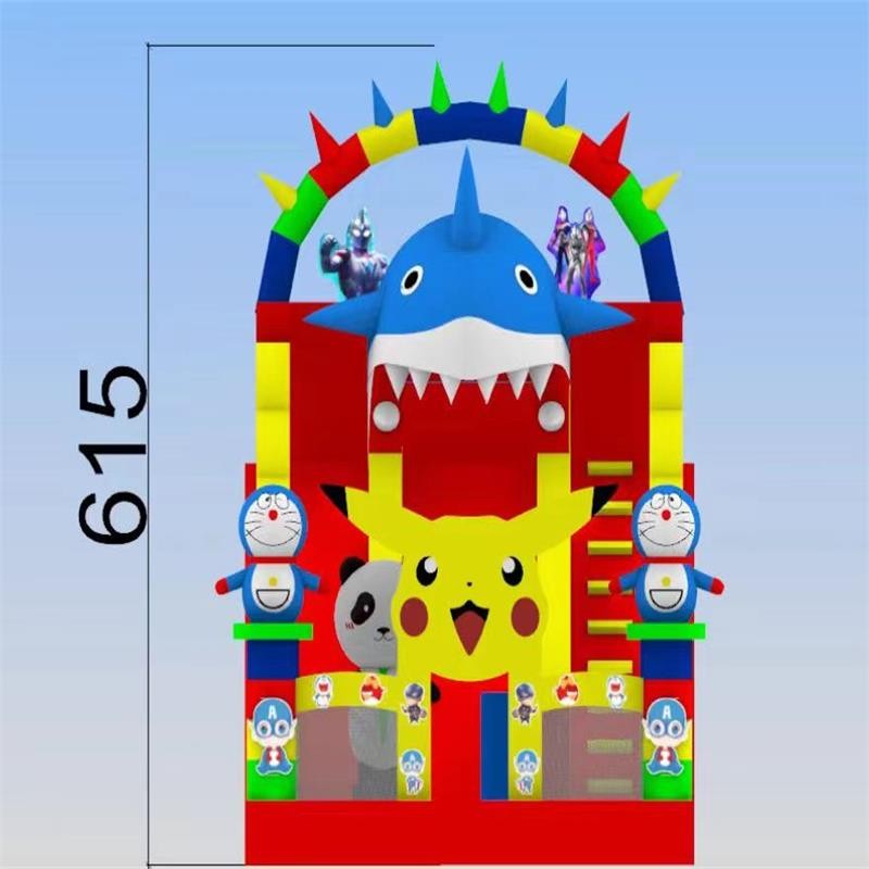 Inflatable Slide Manufacturer - New PVC Inflatable Bounce Slide Kids