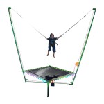 Hand Winch Factory - Factory Popular Single Bungee Trampoline 2x2m