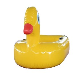Duck Boat Supplier - Outdoor PVC Yellow Duck Boat Floating Couch