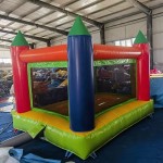 Bouncy House Supplier - 2025 New Design 3m x 4m PVC Inflatable Slide