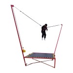 Hand Winch Factory - Factory Popular Single Bungee Trampoline 2x2m
