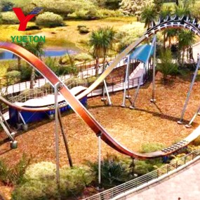 Roller Coaster Manufacturer - High Speed Thrill Ride Outdoor Attraction