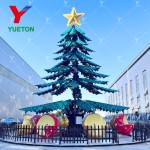 Christmas Tree Ride Factory - Outdoor Fiberglass Metal Steel