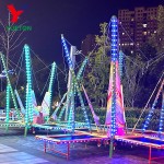 Bungee Trampoline Supplier - Portable 4 in 1 Jumping With Trailer