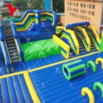 Inflatable Maze Factory - Giant Bouncing Bed Custom Park Planning