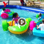 Water Paddle Boat Supplier - Summer Fun Game Plastic Hand Boat