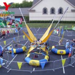 Bungee Trampoline Factory - Hot Sale Park Carousel Bungee Jump