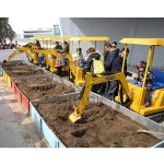 Mini Digger Machine Manufacturer - Attractive Kids Excavator Ride