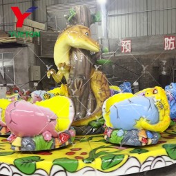Coffee Cup Ride Factory - Dinosaur Theme Carnival Riding Equipment