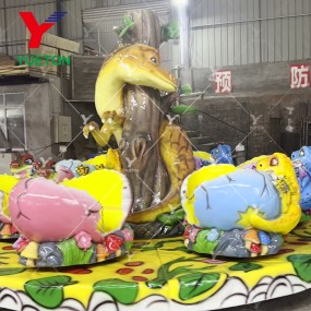 Coffee Cup Ride Factory - Dinosaur Theme Carnival Riding Equipment
