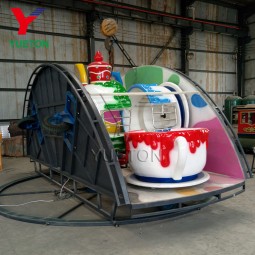 Tea Cup Ride Manufacturer - Fun Portable Trailer Mounted Attraction