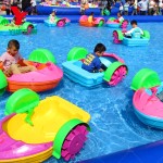 Water Paddle Boat Supplier - Summer Fun Game Plastic Hand Boat
