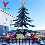 Christmas Tree Ride Factory - Outdoor Fiberglass Metal Steel