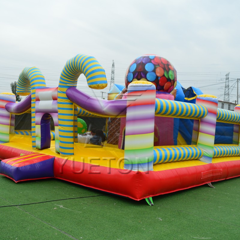 Indoor Trampoline Factory - Park Games Inflatable Bouncer Equipment