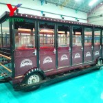 Tourist Train Manufacturer - Scenic Diesel Fully Enclosed Train