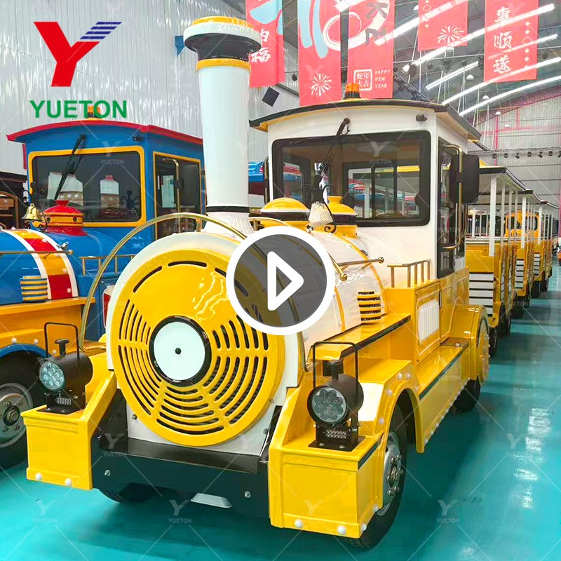 Tourist Train Manufacturer - 27 Passengers Trackless Tour Train