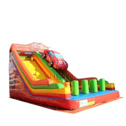 Inflatable Water Slide Factory - Customized Car Styling Big Castle